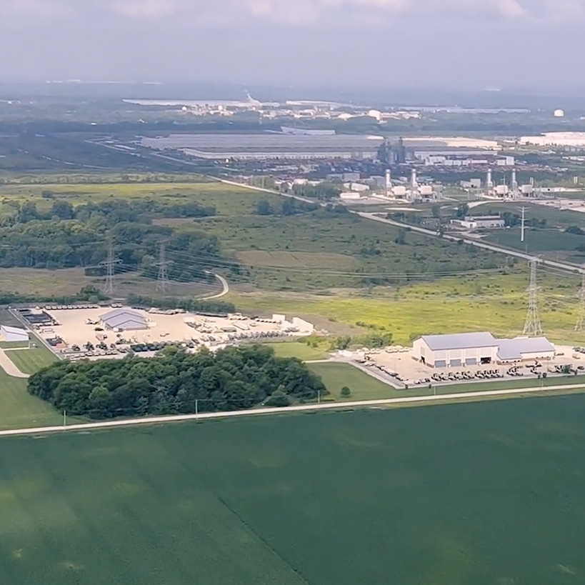 The Elwood U.S. Army Reserve Center in Elwood, IL
